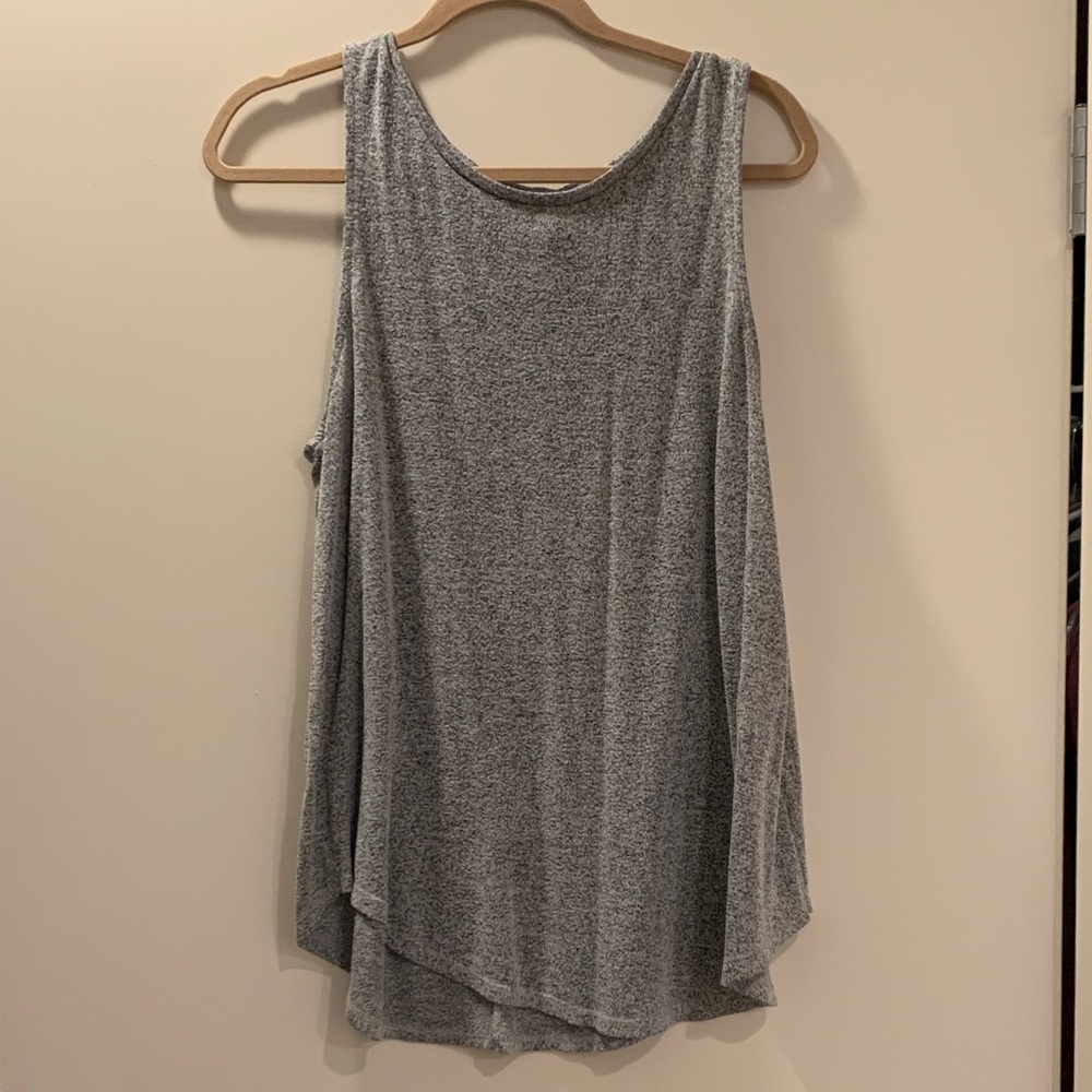 Old Navy Luxe Heather Gray Tank Top